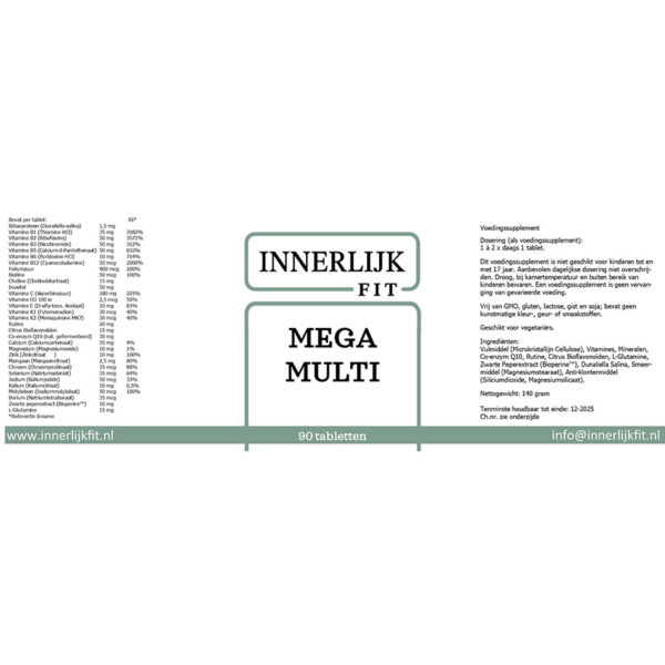 Mega Multi 90 tab - Afbeelding 2